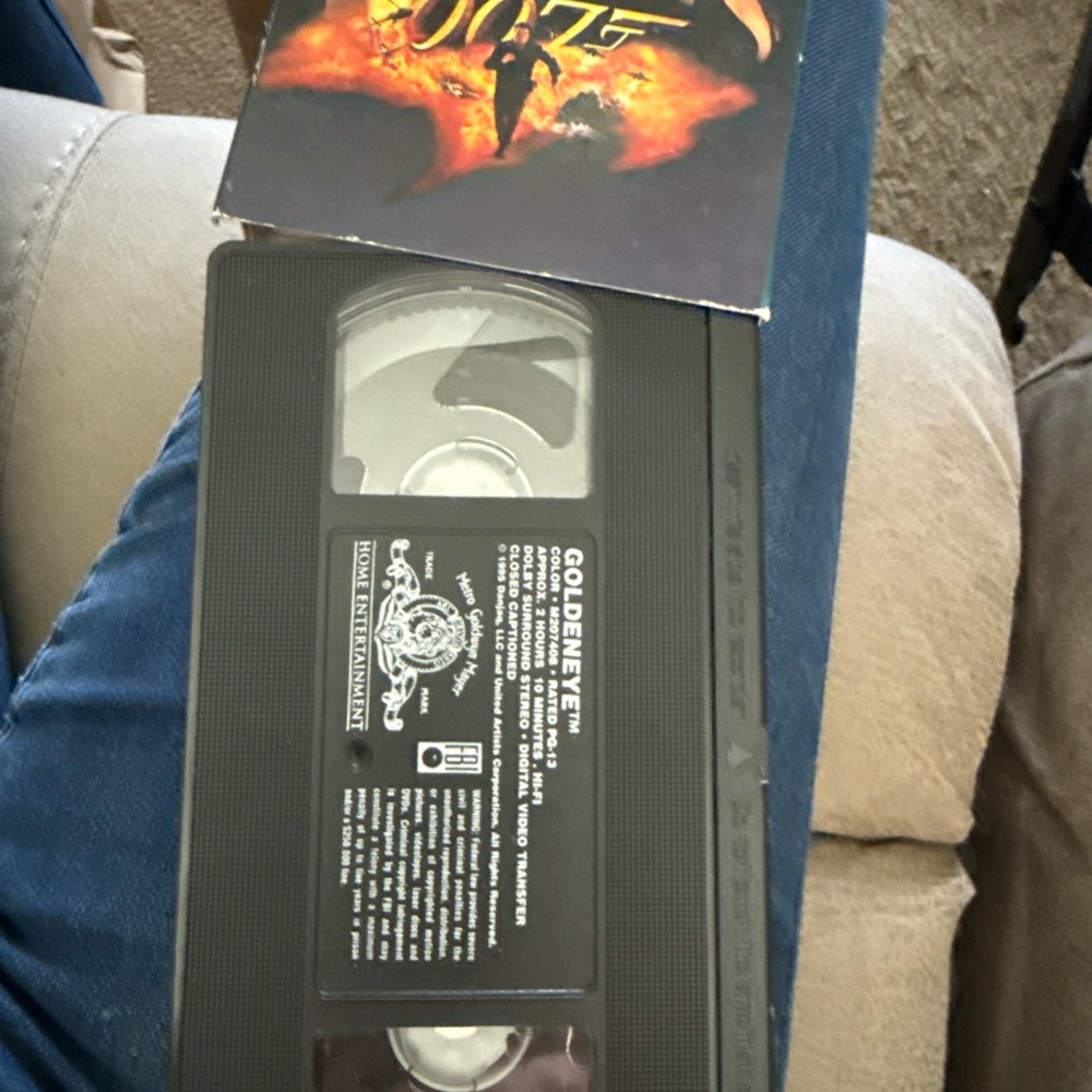 GoldenEye VHS Tape